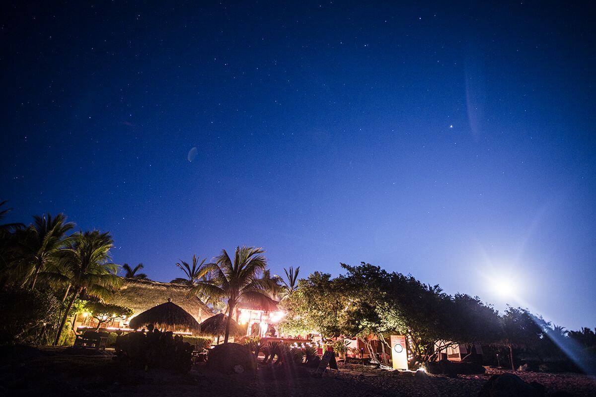 Full moon at Present Moment Retreat