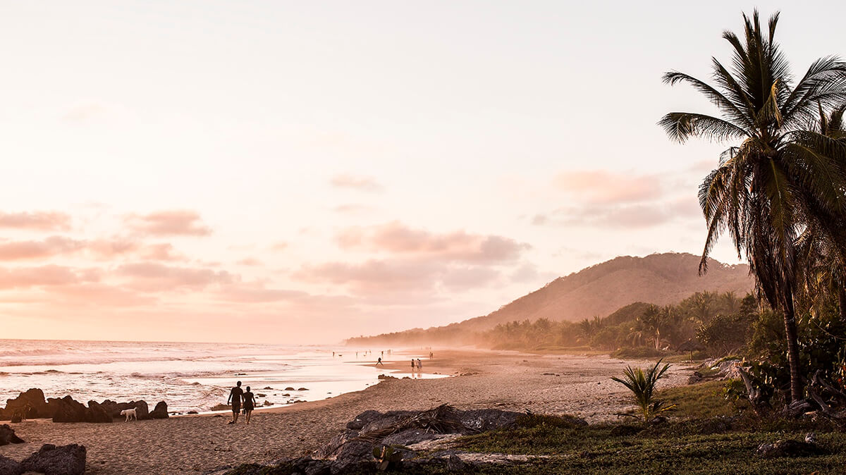 Troncones Beach at sunset