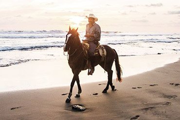 Horseback riding in Mexico