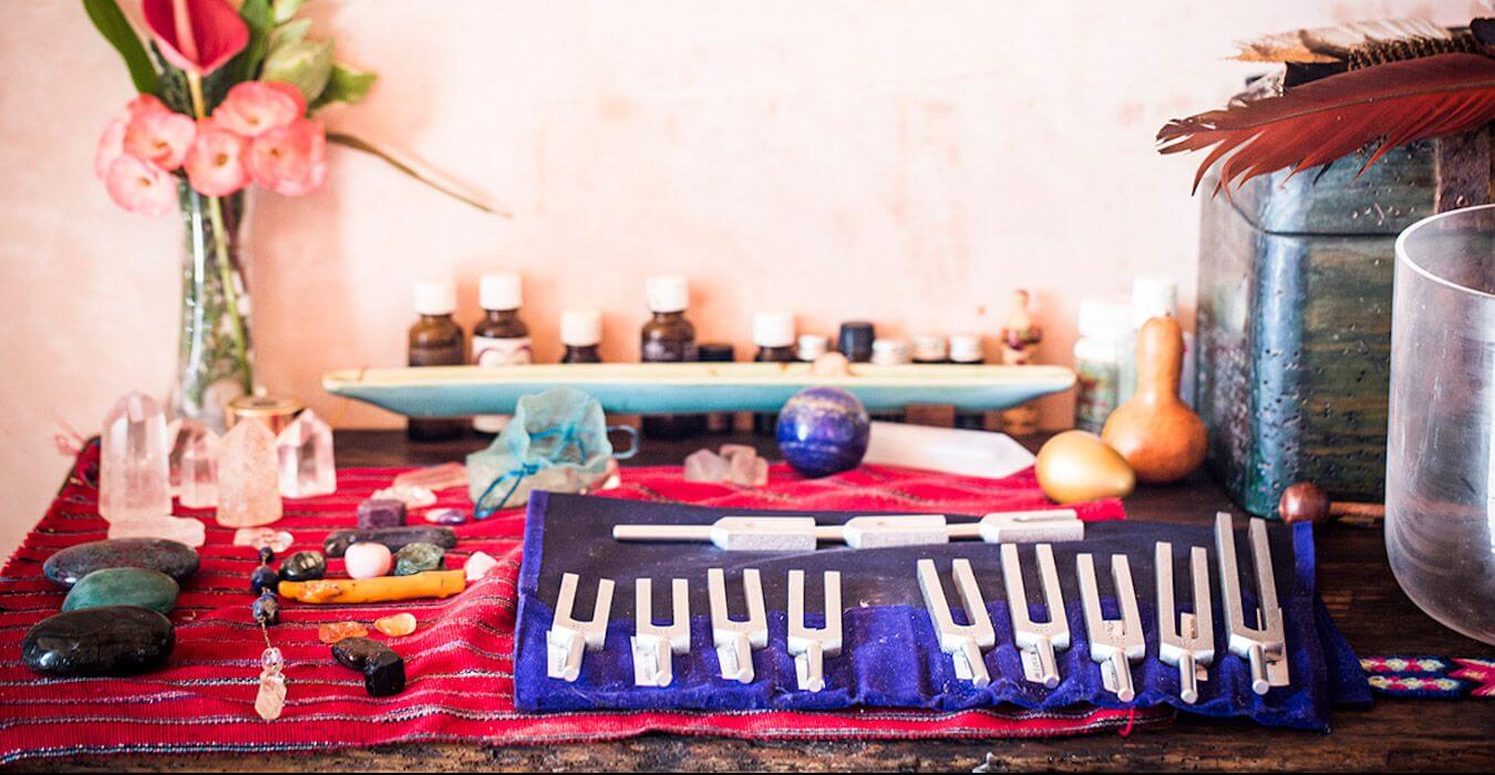 Tuning forks for energy work