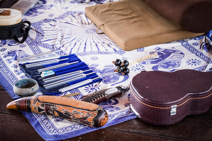 Energy work tuning forks and instruments